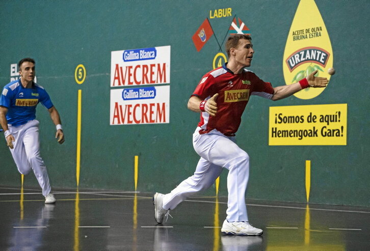 Artolak errematean gehiago asmatu zuen partidaren bigarren zatian.