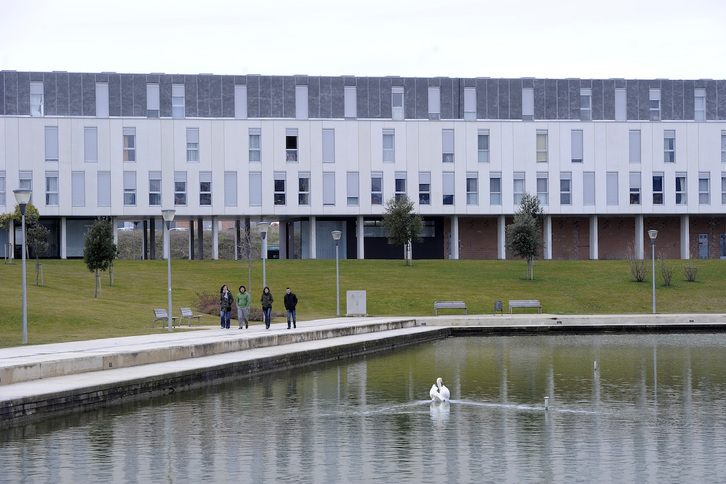 El centro comercial estaba proyectado en Eguesibar.