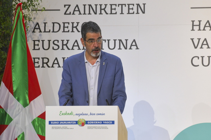 Eneko Goia, en una comparecencia anterior.