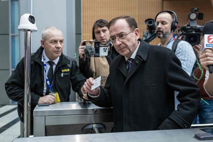 El exministro polaco de Interior Marius Kaminski, el pasado mes de diciembre.