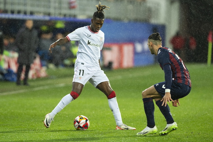 Nico Williamsek min apur batekin amaitu zuen Ipuruako derbia.