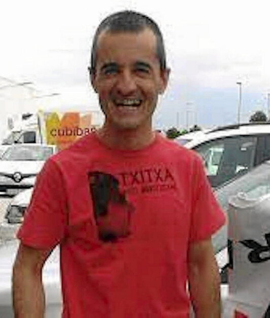 Kandido Sagarzazu, 2015ean aske utzi zutenean.