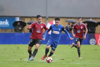 Aunque acabó siendo eliminado, el Amorebieta dejó buenos detalles en el duelo copero contra el Celta.