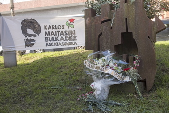 Karlos Saldiseri 2020an egindako omenaldia, hil zutenetik 40 urte igarota.