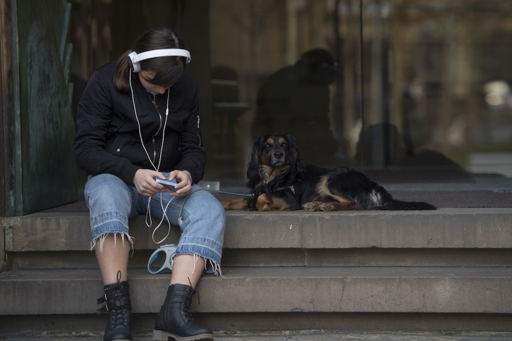 Nerabeak aztertu dituzte ikerketan.