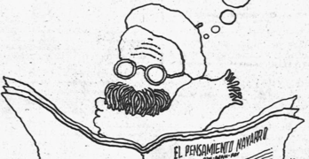 Tira en "Egin" sobre "El Pensamiento Navarro", el día de su cierre