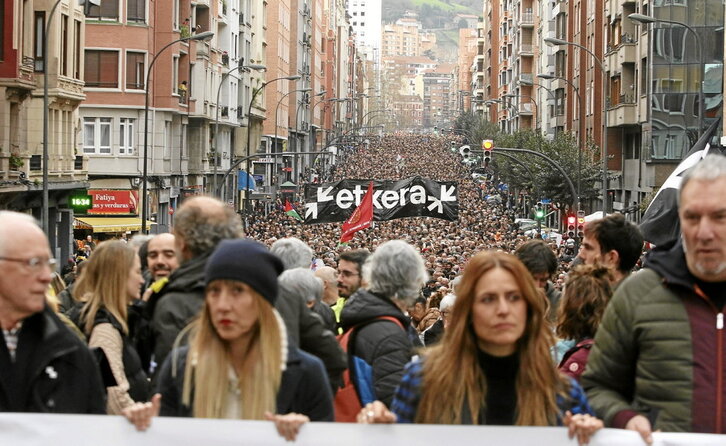 Aurten ere irudi ikusgarriak utzi zituen mobilizazioak.