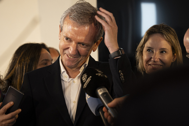 Alfonso Rueda, el sustituto de Alberto Núñez Feijóo al frente del PP gallego.
