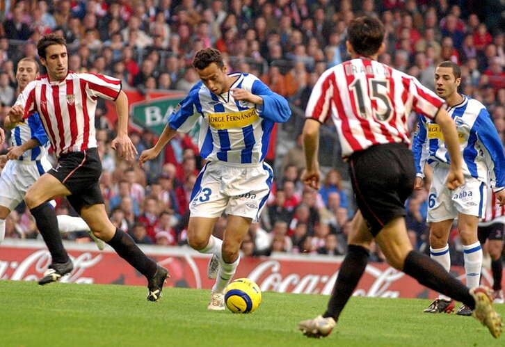 Nene brasildarrak Athleticen defentsari iskin egin eta gola sartu zuen.