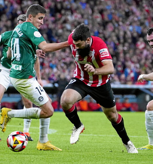 Villalibre marcó en la primera mitad con un zurdazo desde dentro del área.