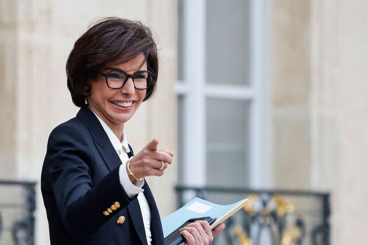 Rachida Dati, ministra de Cultura francesa.