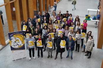 Emakumeak Zientziaren 8.edizioa aurkeztu dute Donostian.