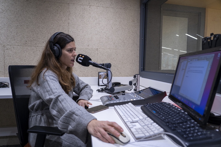 Oihana Azkue, Paraleloan kultur saioa grabatzen.