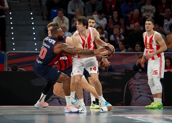 Codi Miller-McIntyre estará solo ante el peligro ante el Estrella Roja de Belgrado.