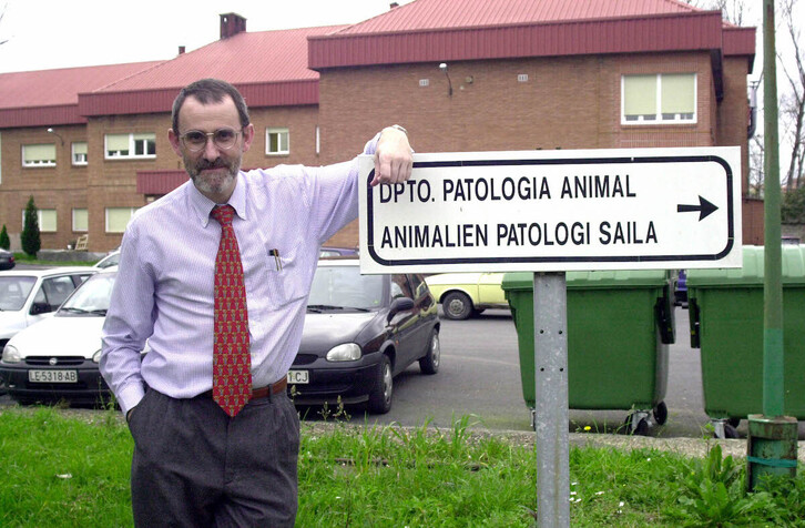 Ramon Juste, NEIKER-Tecnaliako Animalien Osasun Saileko burua.