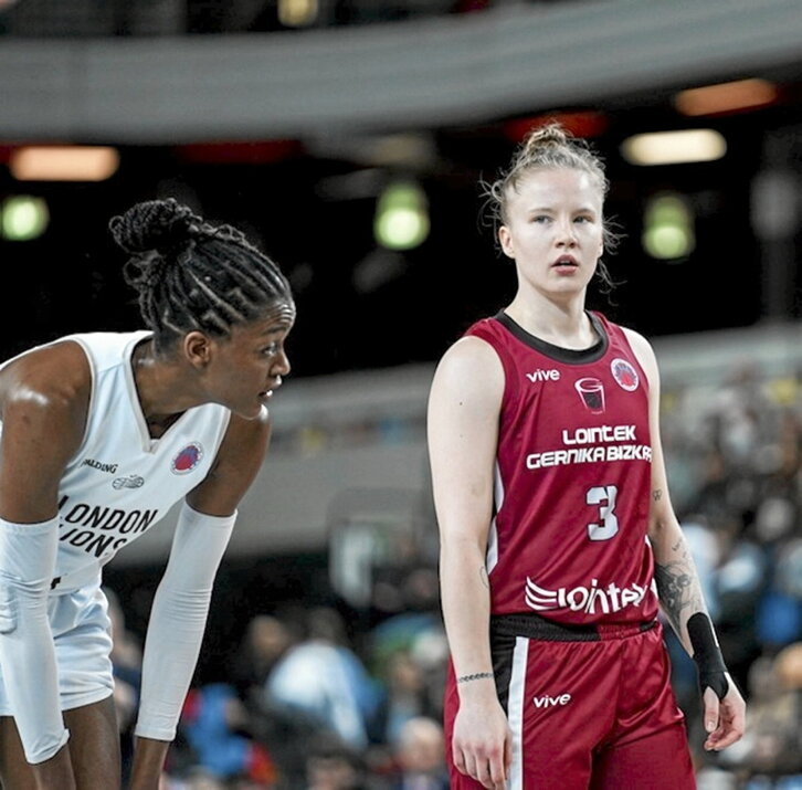 Etsipena Lointek Gernikako jokalarietan.