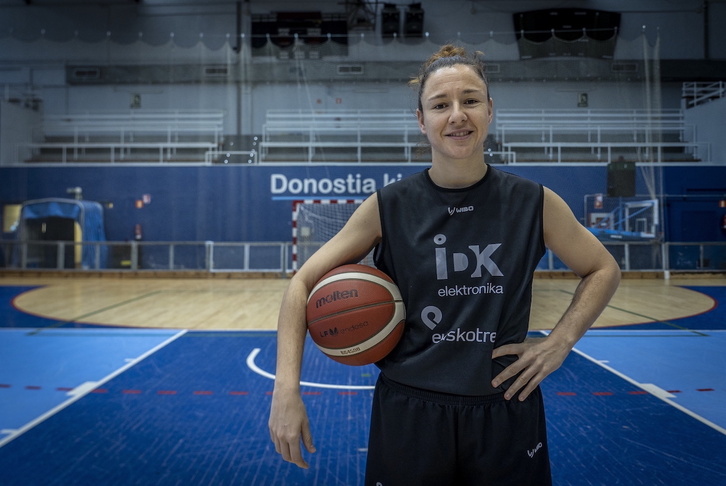 María España, jugadora del IDK Euskotren