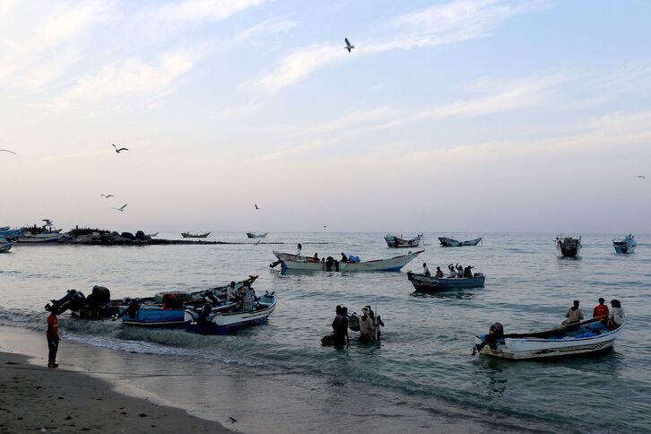 Imagen de la costa yemení