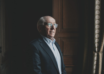 Jean-René Etchegaray, alcalde de Baiona y presidente de la Mancomunidad Vasca.