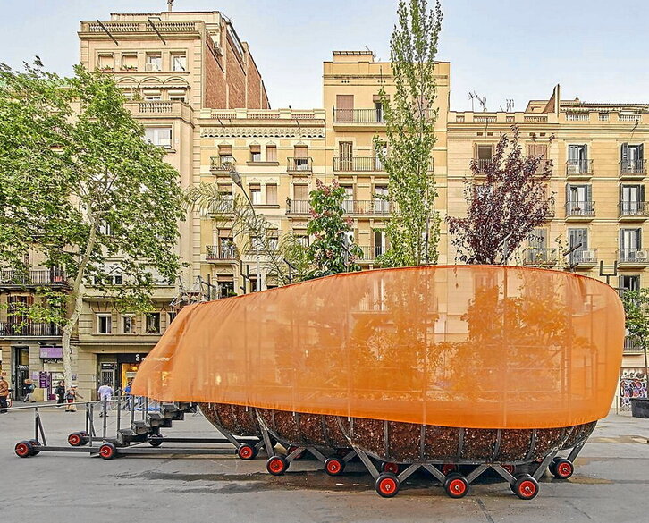 Bioaniztasun lorategi mugikorra: ARCA, portable garden.