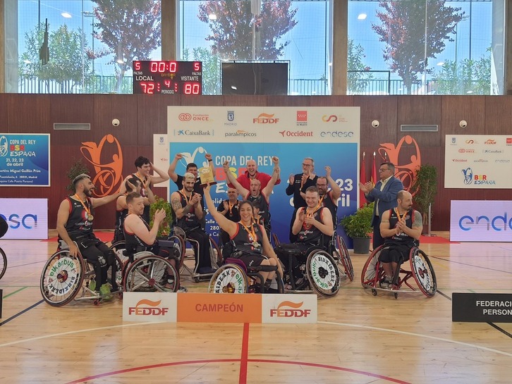 Bidaideak viajará a Burgos con el objetivo de lograr la tarcera Copa seguida.