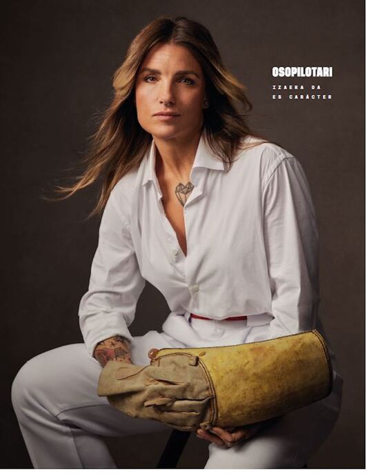 Dopelako Kurene Pilota Elkarteak sortutako ‘Osopelotari’ egutegiko irudietako bat.