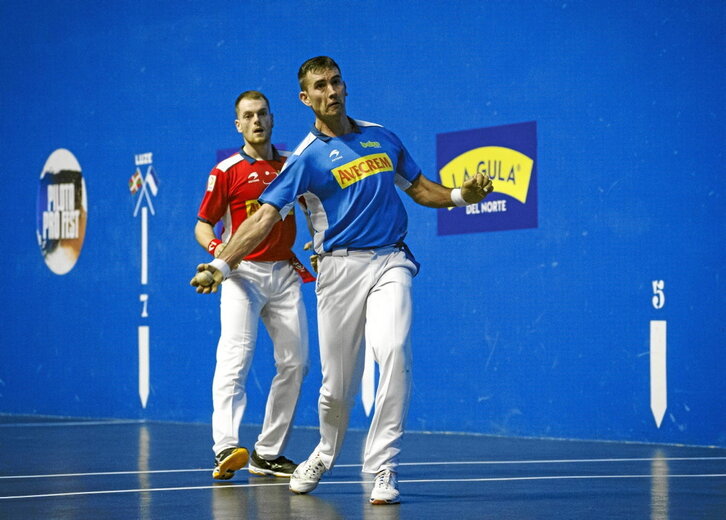 Mikel Urrutikoetxeak eta Unai Lasok bikotea osatuko dute larunbatean Bilbon.