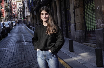 Nikole Ziarrusta, antropologiako ikaslea eta Ernaiko kidea