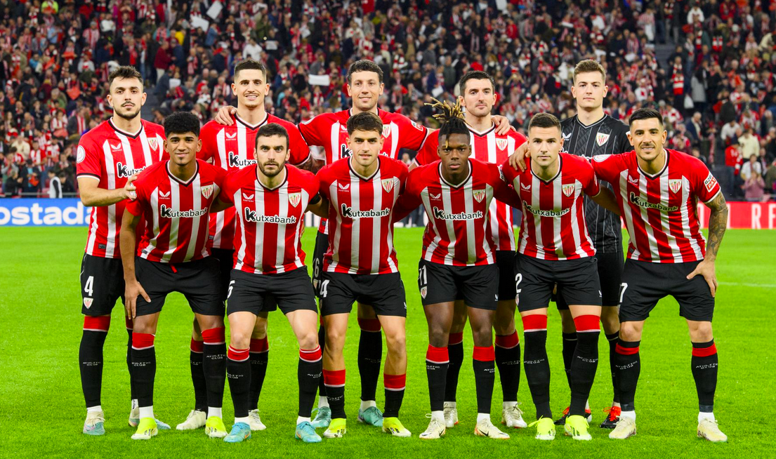 Athleticek Bartzelonaren kontra Kopan ateratako hamaikakoa. (@AthleticClub) Athleticek Bartzelonaren kontra Kopan ateratako hamaikakoa. (@AthleticClub)