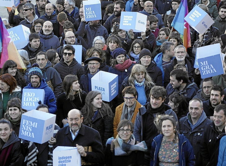 Plaza Hutsaren iazko edizioa, Burlatan. 