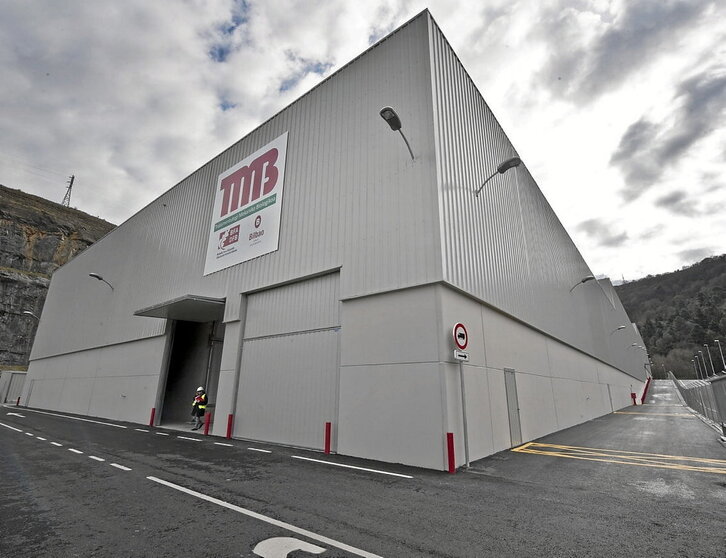 Imagen de la planta de la TMB de Arraiz en sus primeros pasos en el año 2013.