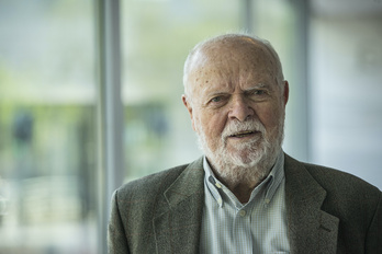 Martín Pallín, en un acto en Bilbo en 2021.