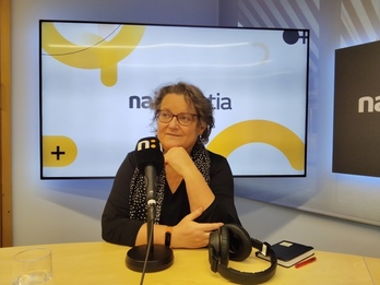 Nerea Azurmendi kazetaria.