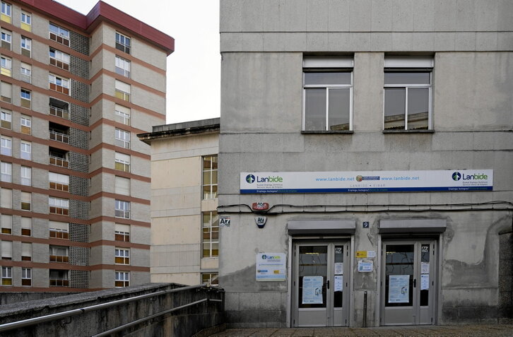 Oficina de Lanbide en Eibar.