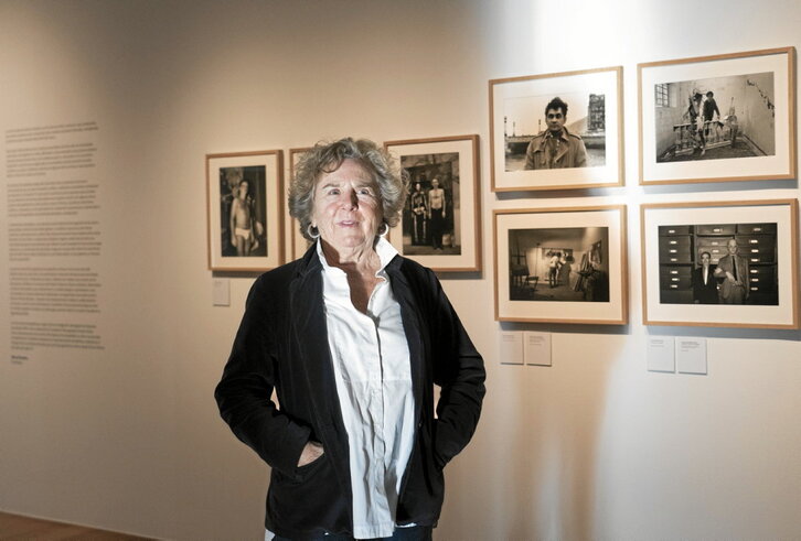 Isabel Azkarate, San Telmo museoan ireki duen erakusketan.