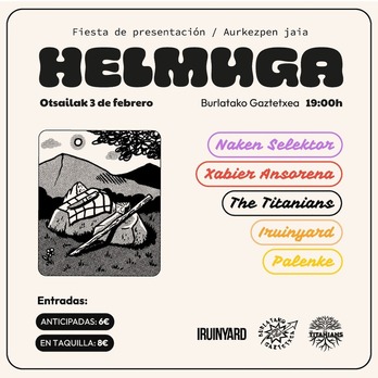 The Titanians-en 'Helmuga' disko berriaren aurkezpena