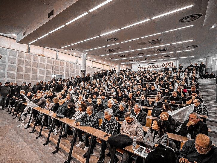 Nazione echa andar tras la asamblea fundacional celebrada el 28 de enero en Corti.