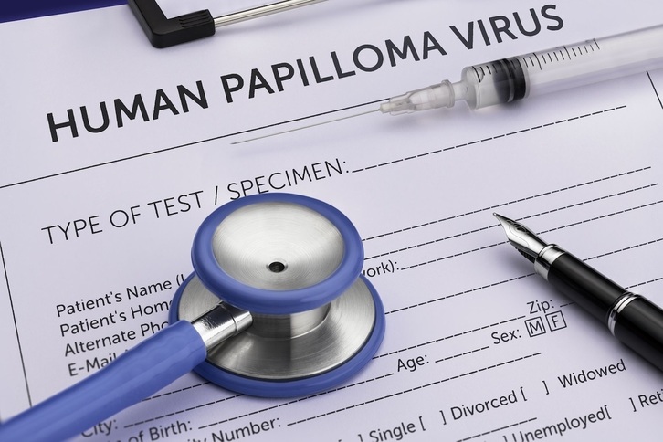 Test para detectar el virus del papiloma humano.