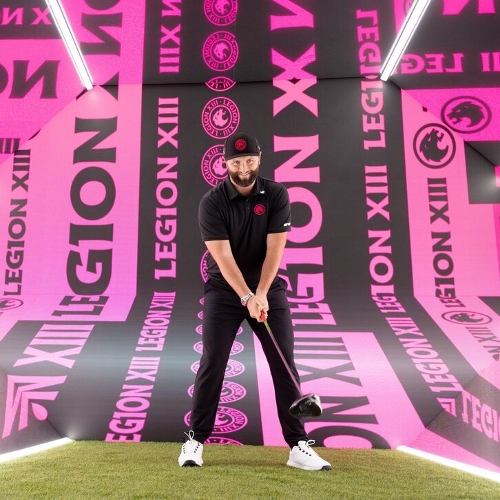 Jon Rahm, en un anuncio promocional.