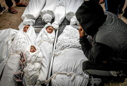 Gazako sarraskia hasi zenetik lau hilabete bete dira.