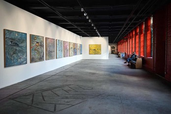 Aspecto actual de una antigua fábrica. 