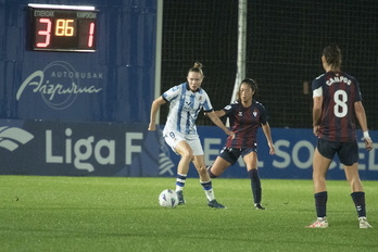 La Real se impuso con claridad en el derbi de la primera vuelta.