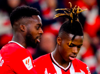 Iñaki y Nico Williams tuvieron que ser sustituidos ante el Mallorca.