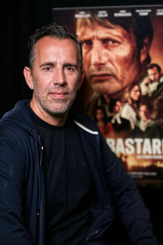 Nikolaj Arcel, en su visita a Zinemaldia. 