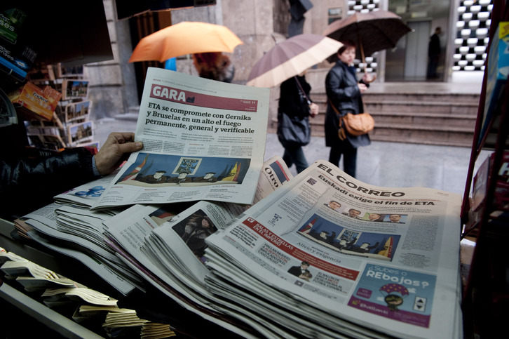 El alto el fuego «permanente, general y verificable» de ETA llegaba apenas un año después de la aprobación de 'Zutik Euskal Herria'.