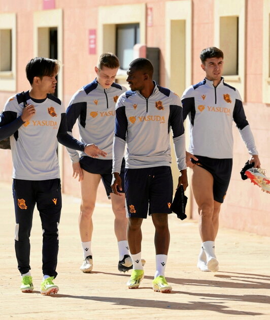 Kubo y Traoré volvieron con sus compañeros.