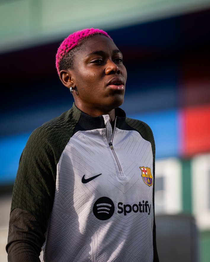 Asisat Oshoala deja el Barcelona para marcharse a la NWSL. (FC Barcelona)