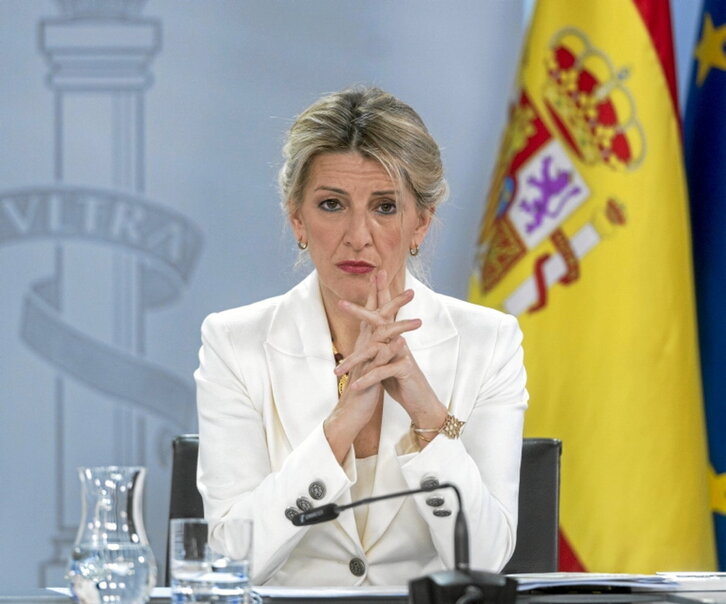 Díaz, en la comparecencia tras el Consejo.