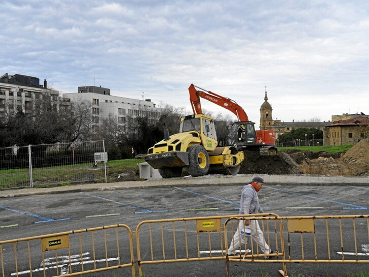 Obras en Manteo para la nueva sede del BCC.