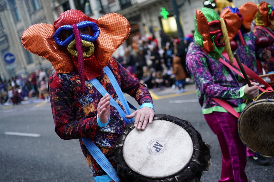 Bilboko Kale Nagusia desfilearen eszenatokia izan da.